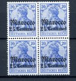 Deutsche APA Marokko 37 postfrisch 4er Block #HC324