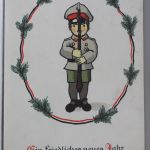 AK Deutschland Ein friedliches neues Jahr gebraucht #PL127