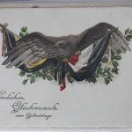 AK Deutschland Glückwunschkarte 1916 gebraucht #PL137