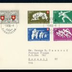 Schweiz 545-559 d Ersttagesbrief/FDC #HC362