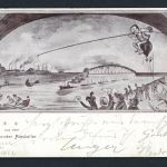 AK Dortmund Scherzkarte 1903 gebraucht #HE553