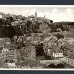 AK Luxemburg-Stadt Blick auf Grund- und Oberstadt 1931 gebraucht #HE604