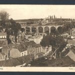AK Luxemburg-Stadt Blick auf Luxemburg Grund 1925 gebraucht #HE605