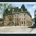 AK Luxemburg-Stadt Hauptpostamt 1930 gebraucht #HE606