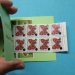 Guyana Markeneftchen mit 705 + 763 postfrisch #HE609
