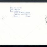 Bund 268 + 299 LH Eröffnungsflug Kairo Mischfrankatur #HE614