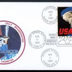 USA 1648 C auf Raketenpost Challenger 1983 im Folder Nr. 230353 #KE594