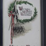 AK Deutschland Wir treten zum Beten vor Gott usw. Feldpost 1915 gebraucht #PL292