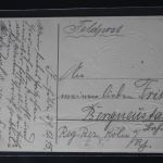 AK Deutschland Wir treten zum Beten vor Gott usw. Feldpost 1915 gebraucht #PL292