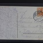 AK Deutschland Grußkarte 1916 gebraucht #PL357