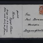 AK Deutschland Grußkarte 1918 gebraucht #PL374