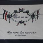 AK Deutschland Gott mit uns. 1918 gebraucht #PL390