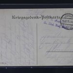 AK Deutschland Kriegsgedenkpostkarte 1915 gebraucht #PL406