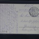 AK Deutschland Durch Kampf zum Sieg! Feldpost 1914 gebraucht #PL407