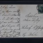 AK Deutschland Mein Herzenswunsch zum heutigen Tag usw. 1916 gebraucht #PL437