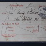 AK Deutschland Glückliches Neujahr 1915 gebraucht #PL480
