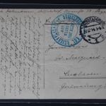 AK Deutschland Ehre sei Gott in der Höhe usw. Feldpost 1914 gebraucht #PL488