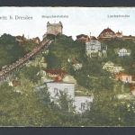 AK Loschwitz - Dresden Bergschwebebahn 1920 gebraucht #JO827