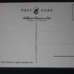 AK Holland-Amerika Line Nieuw Amsterdam Stapellauf 10.04.1937 ungebraucht #PL583
