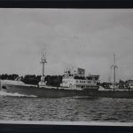 AK Oranje Lijn Dampfschiff MS Prins Casimir, Frachtschiff 1958 gebraucht #PL585