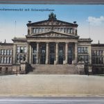 AK Berlin Gendarmenmarkt mit Schauspielhaus 1939 gebraucht #PL670