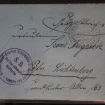 Feldpostbrief Stempel "Großes Hauptquartier S.B. Ballon-Abwehr-Batterie" #BC031