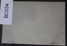 Feldpostbrief Stempel "Ballonzug Nr. 108" Briefstempel #BC034