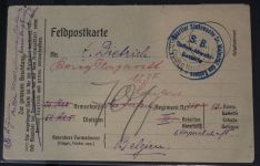 Feldpostkarte „Grosses Kampf Quartier Stabswache Sr. Majestät der Kaiser“ #BC045