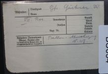 Feldpostbrief Stempel „S.B. B.A.K. Zug Nr. 117 - 7.Res.Korps" #BC054
