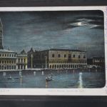 AK Venedig Molo e Palazzo Ducale dal mare 1905 gebraucht #PL862