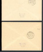 SBZ West-Sachsen W Zd 13 - S Zd 6 gestempelt auf Brief, geprüft #HF207