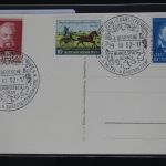 BRD auf Postkarte als Mischfrankatur 3. Deutsche Bundesfachschau #BC104
