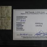 Deutsches Reich 308b gestempelt als Viererblock mit Fotobefund Tworek BPP #FP459