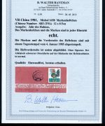 China VR Markenheftchen SB 3 gestempelt Jahr des Hahns #HB336