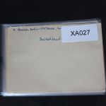 Ein weiteres Stück philatelistische Geschichte #XA027