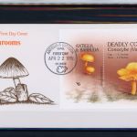 Antigua Barbuda ZD Bg 2324-2327, Block 338 Pilze Ersttagesbrief/FDC #JO784