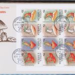 Antigua Barbuda ZD Bg 2324-2327, Block 338 Pilze Ersttagesbrief/FDC #JO784