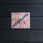 Saargebiet Dienstmarken 14I PF IV gestempelt geprüft Hoffmann BPP #FY947