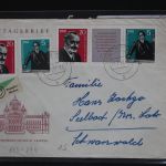DDR 893-894 gestempelt Zusammendruck in Mischfrankatur #BC510
