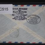 Berlin 149 gestempelt als Paar in portogerechter Mischfrankatur #BC515