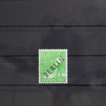 Berlin Einzelmarken aus Satz 1-20 postfrisch Schwarzaufdruck, teil geprüft, PF #