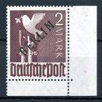 Berlin Einzelmarken aus Satz 1-20 postfrisch Schwarzaufdruck, teil geprüft, PF #