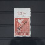 Berlin Einzelmarken aus Satz 1-20 postfrisch Schwarzaufdruck, teil geprüft, PF #