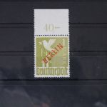 Berlin Einzelmarken aus Satz 1-20 postfrisch Schwarzaufdruck, teil geprüft, PF #