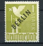 Berlin Einzelmarken aus Satz 1-20 postfrisch Schwarzaufdruck, teil geprüft, PF #