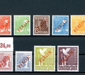 Berlin 21-34 postfrisch BPP geprüft oder ungeprüft, Rotaufdruck #