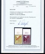 Berlin 21-34 postfrisch alle Einzelmarken geprüft und ungeprüft #