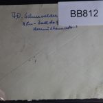 BRD 222 auf Brief als Mehrfachfrankatur #BB812