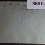 BRD 303 Ganzsachenausschnitt auf Postkarte als Einzelfrankatur #BB816