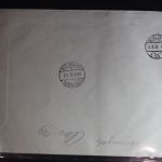 Deutsches Reich Block 1 auf Brief als Einzelfrankatur (Einschreiben) #BC602